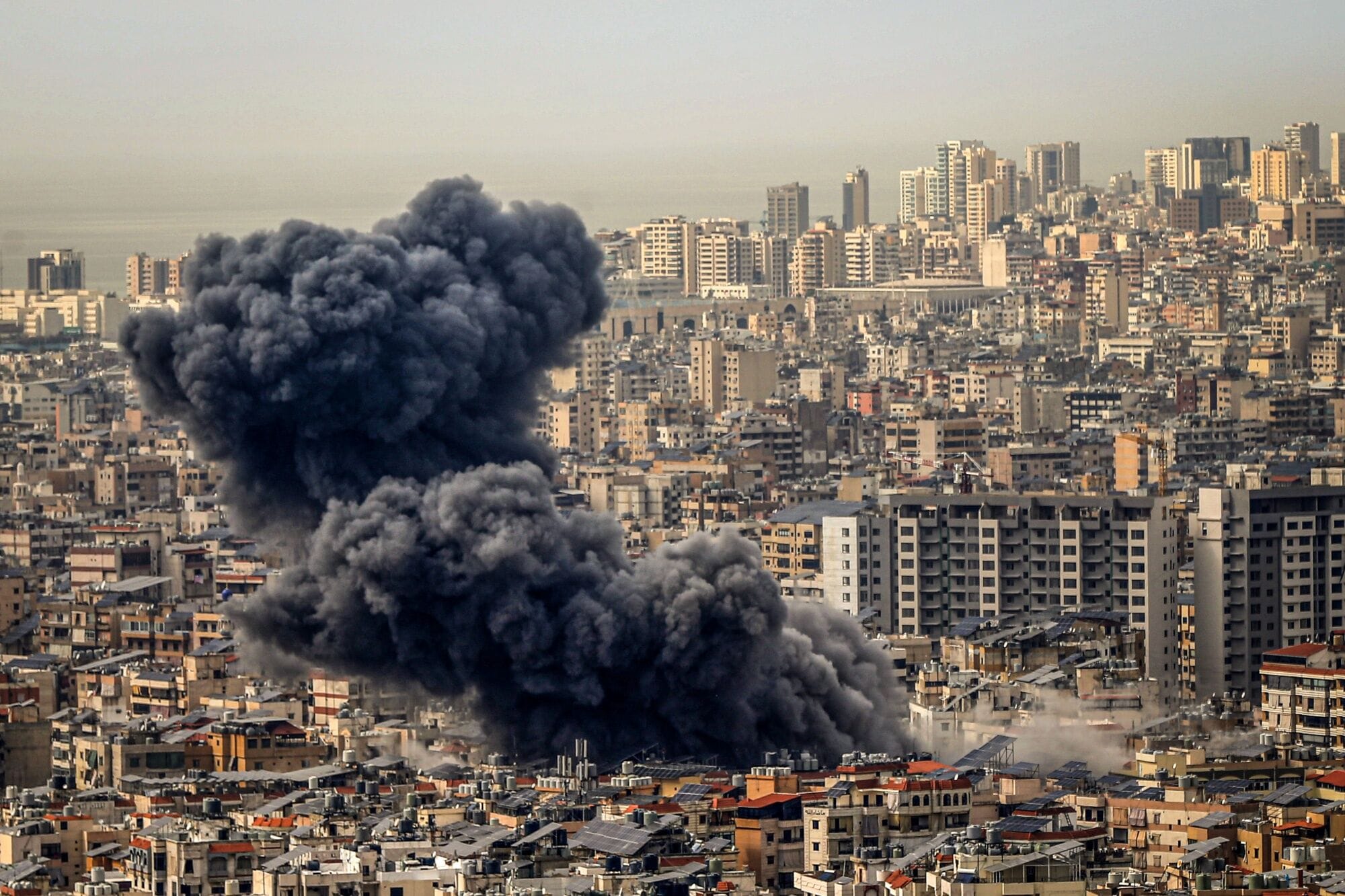 Israeli jets carried out three strikes on Beirut's southern suburbs -- two without prior warning -- according to the state news agency.