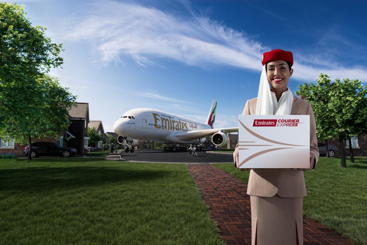 The Emirates Courier Express service will offer direct point-to-point shipping, bypassing the traditional hub-and-spoke model to reduce transit times and handling. 