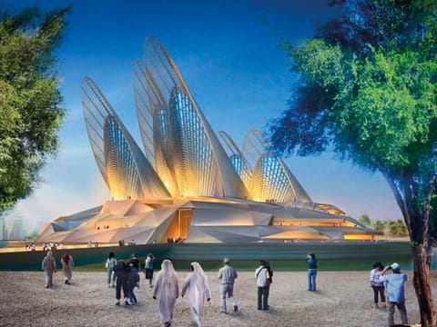 The Zayed National Museum.