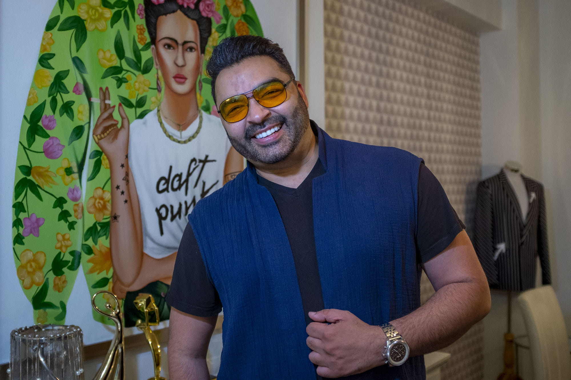 Fashion designer to Bollywood stars, Varoin Marwah, is into men's clothes