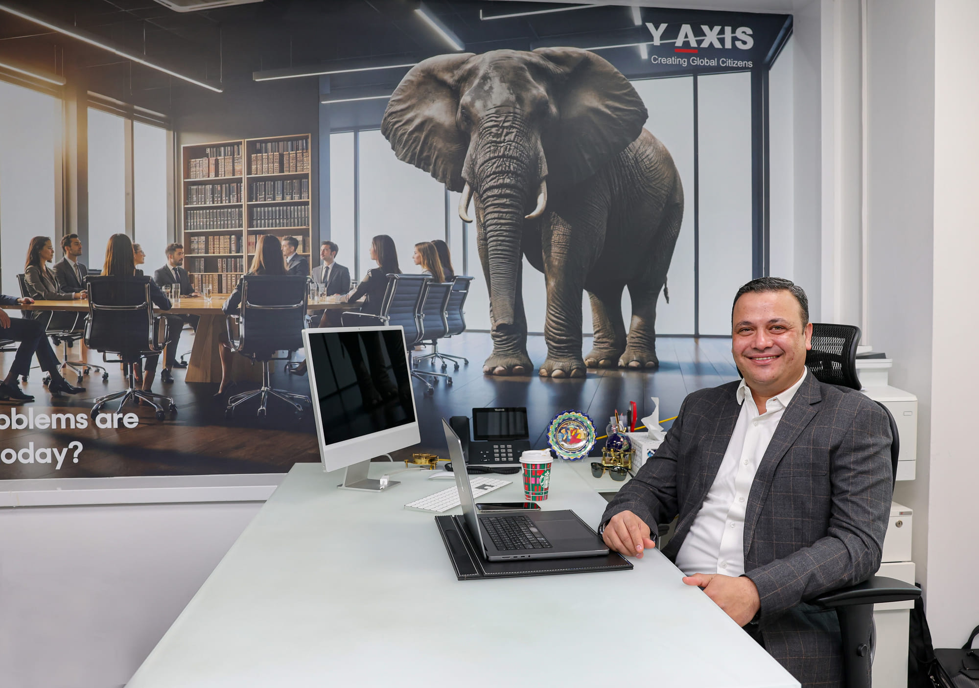 Clint Khan, Director at Y-Axis Middle East