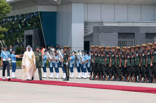 Together, we look forward to shape secure region, says Sheikh Hamdan on India visit
