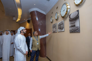 Video: Hamdan bin Mohammed visits Bombay Stock Exchange and rings opening bell