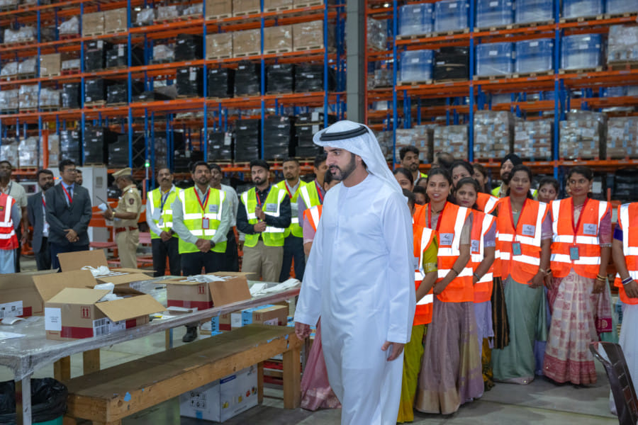 Sheikh Hamdan bin Mohammed bin Rashid Al Maktoum inaugurates DP World’s Free Trade Warehousing Zone (FTWZ) – the Nhava Sheva Business Park (NSBP) – in Mumbai, India