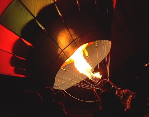 Dubai hot air balloon incident under investigation; public urged to avoid misinformation. (For illustrative purposes only)