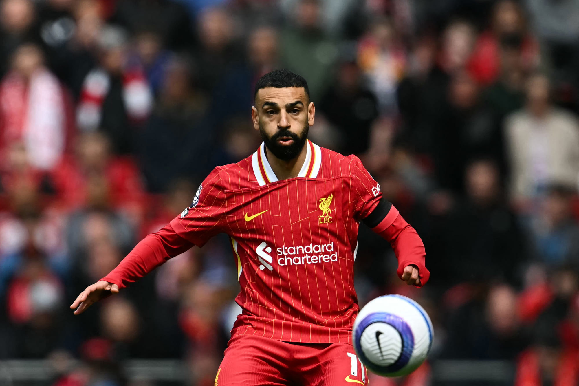 Mohamed Salah is the Premier League's top scorer this season