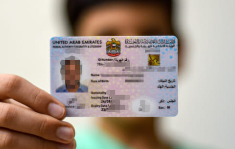 The Emirates ID is issued by the Federal Authority for Identity, Citizenship, Customs and Port Security (ICP). Picture used for illustrative purposes.