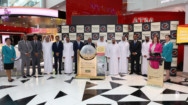 Dubai Duty Free draw on Wednesday at the Dubai International Airport