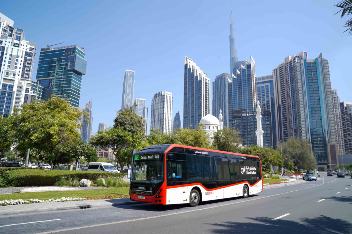 Road and Transport Authority launches electric bus trial as part of its pilot project