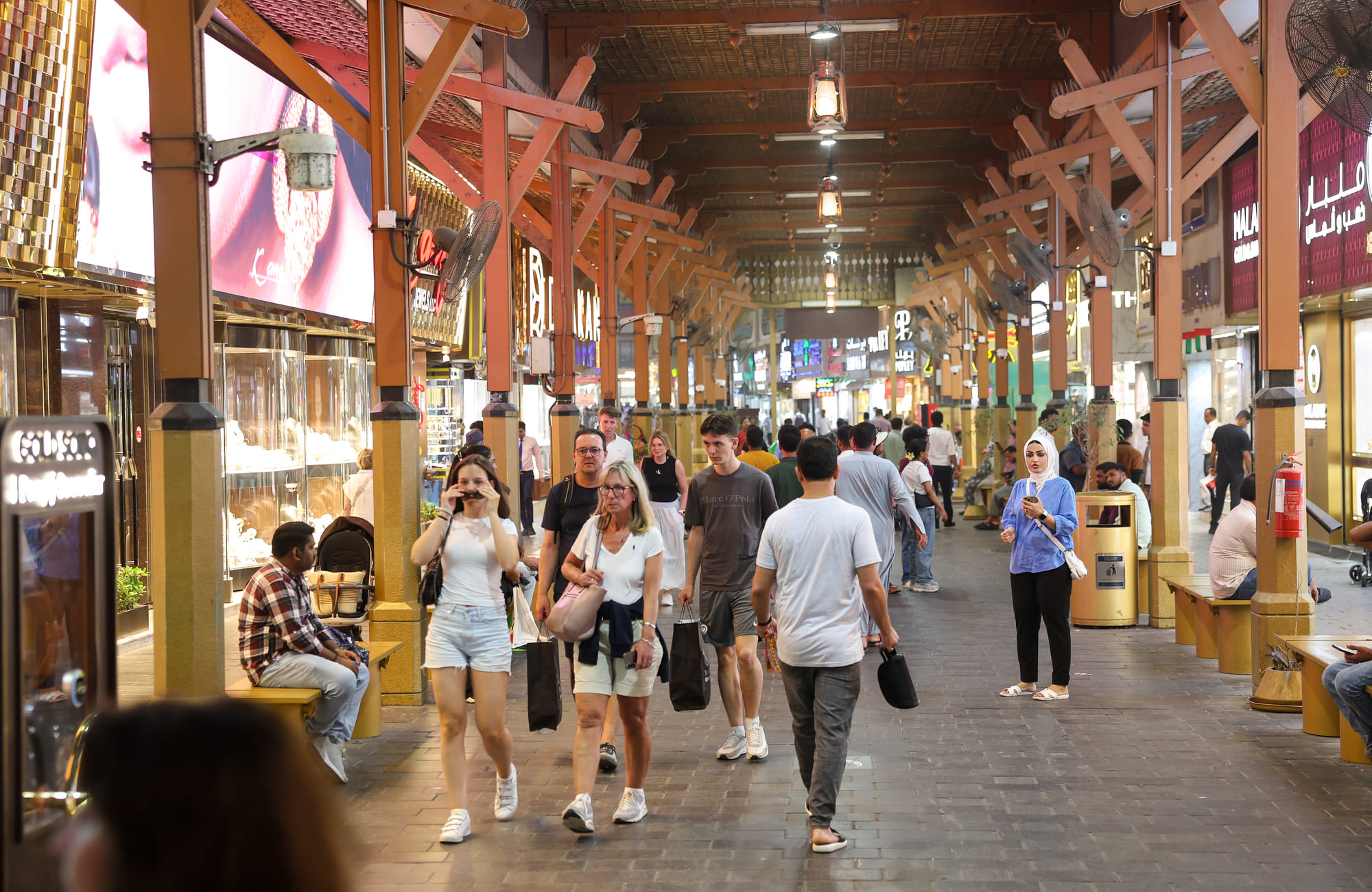 Dubai Gold Souk, 2025 — What began as simple trading along the creek has transformed into a world-renowned destination where tradition meets modern design and innovation.