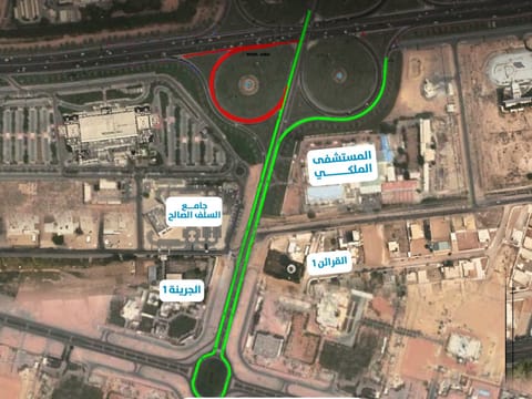 Lanes marked in red will be closed, while those in green will remain open.
