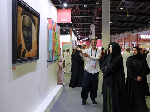 Watch: Sheikha Latifa tours World Art Dubai showcasing 10,000 art pieces by 400 artists