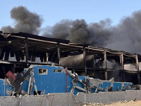 Authorities confirmed that no injuries were reported.