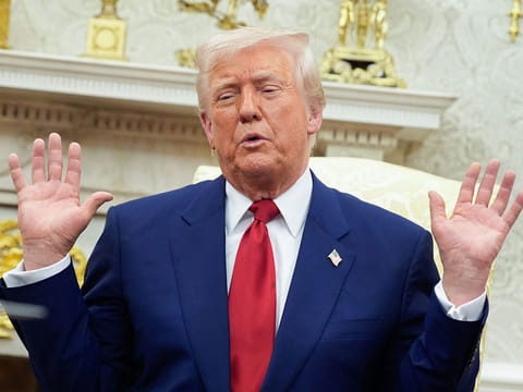 US President Donald Trump