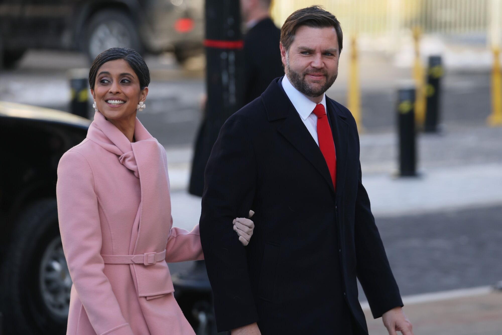 Vice President JD Vance and his wife, Usha, are visiting India. File photo