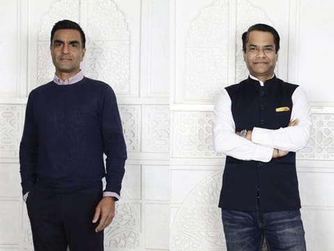 From left: Sandeep Chaudhury, Mrigank Tripathi