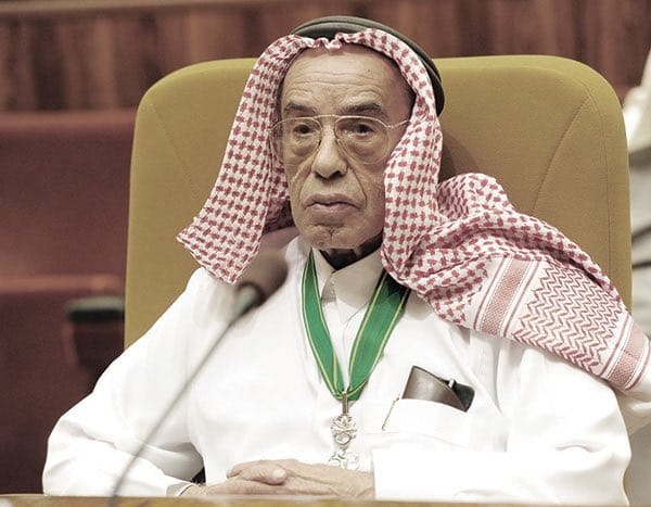 Al Bawardi is considered a towering figure in the Saudi literary scene. 