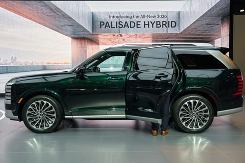 Inside the 2025 New York International Auto Show.