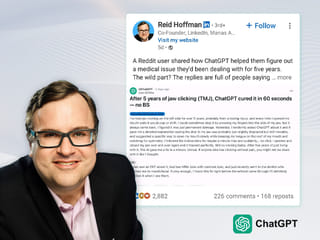 ChatGPT fixes jaw issue in minutes, LinkedIn co-founder Reid Hoffman shares viral Reddit post 