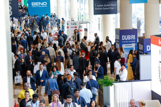 Thousands of visitors land in Dubai to attend the annual mega travel event. Image from Arabian Travel Market 2025 in Dubai.