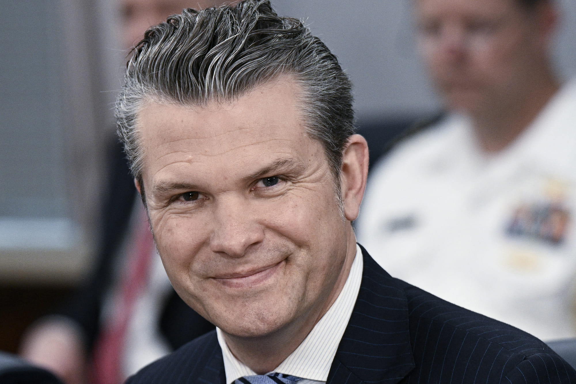 US Secretary of Defenfe Pete Hegseth 