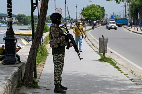 Loud explosions were reported at the airport of Jammu on Thursday, a key city in the Indian-held part of disputed Kashmir territory, a security source told AFP. 
