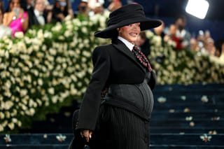 Rihanna reveals third pregnancy on Met Gala night