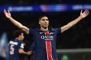 Hakimi makes history: First Moroccan to score Champions League final goal for PSG