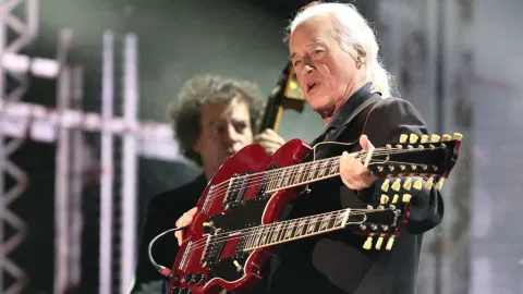 Led Zeppelin guitarist Jimmy Page.