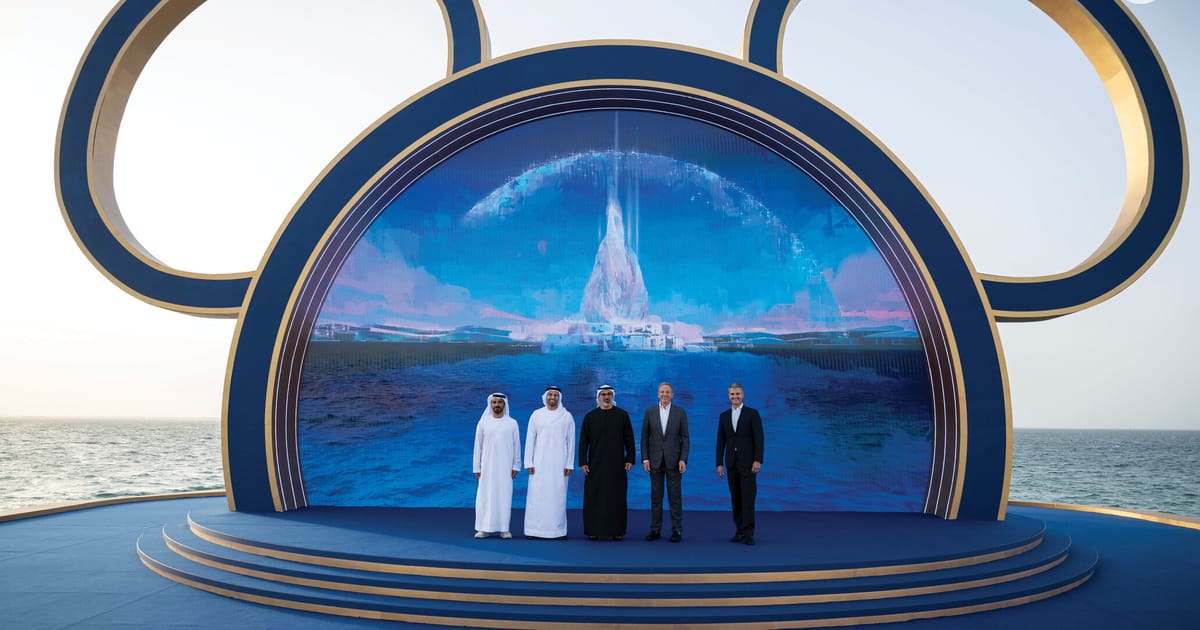 Disney says Abu Dhabi theme park plans remain on track despite war