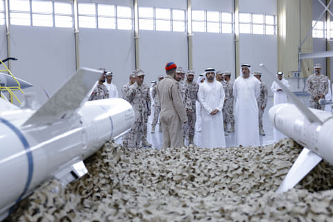 Video: Sheikh Hamdan visits Al Dhafra Air Base in Abu Dhabi