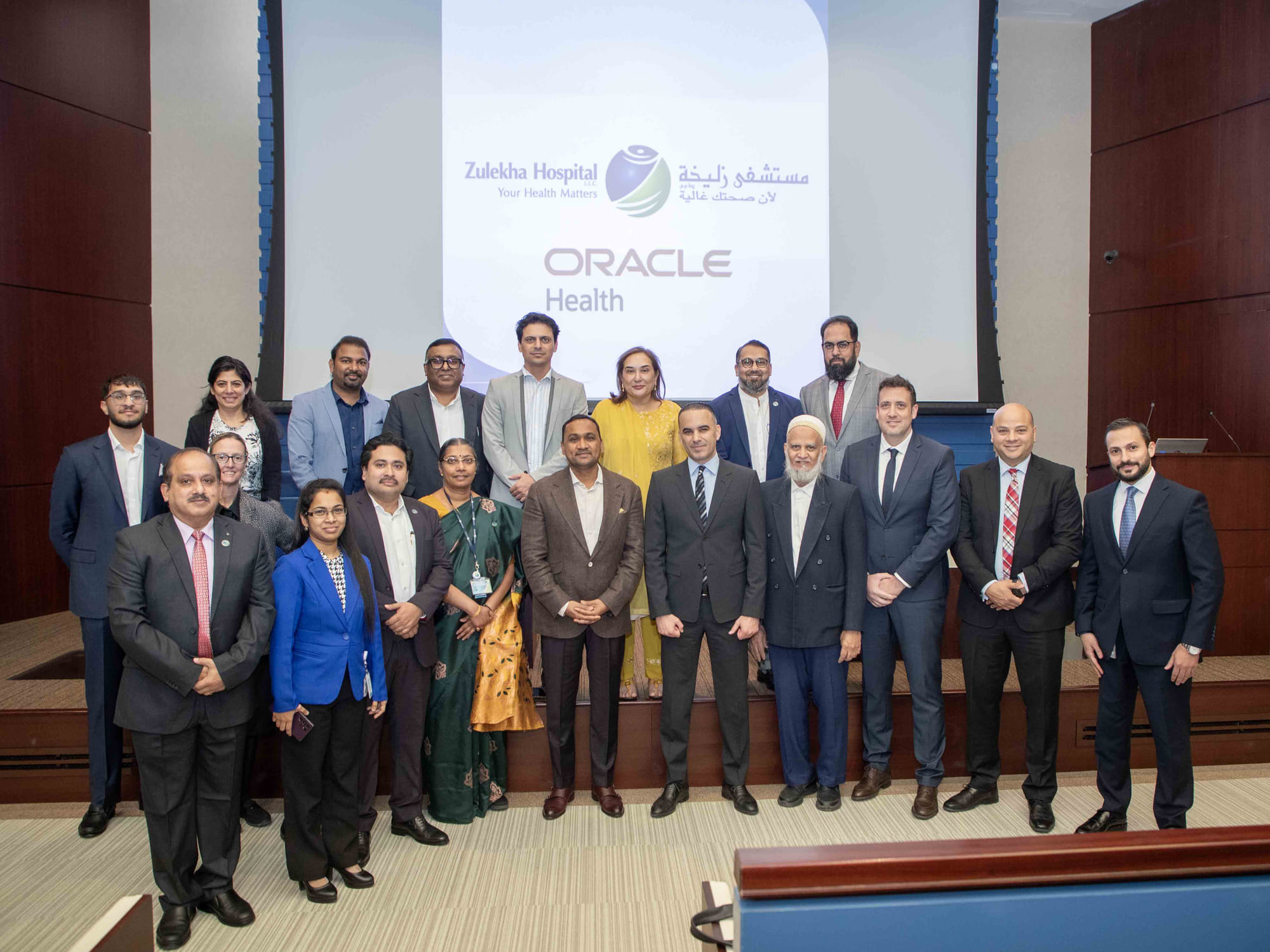 Zulekha Hospital and Oracle Team