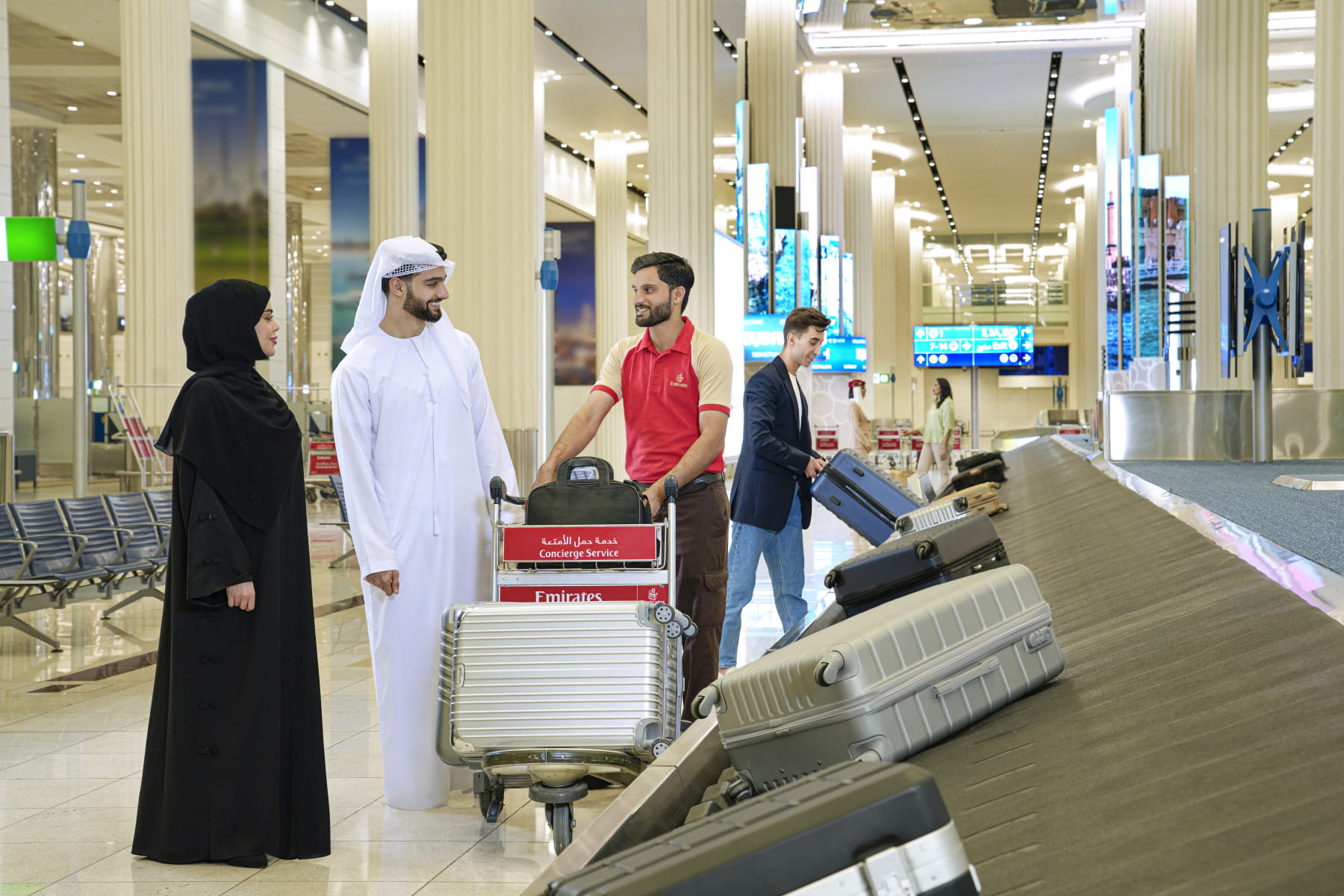 Operating from one of the world’s busiest airports and serving 140 destinations, Emirates reported a 99.9% baggage handling success rate during the year. 