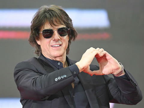 US actor Tom Cruise