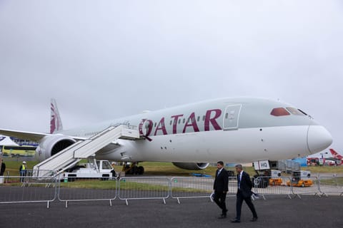 Farnborough International Airshow Opening Day
