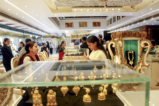 Globally, gold is also in retreat. 