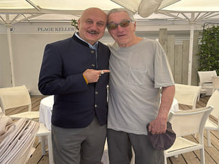 Anupam Kher meets with actor, friend Robert De Niro at 78th Cannes Film Festival  