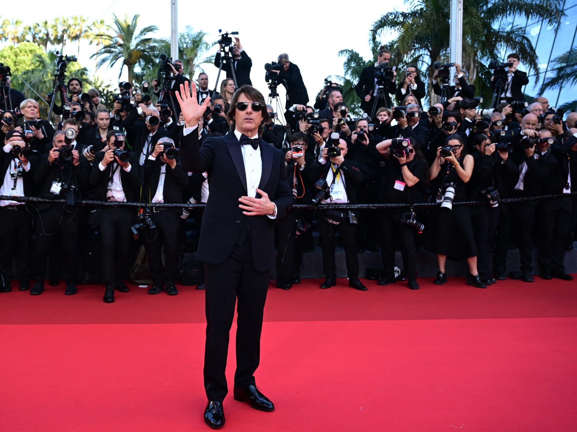 US actor and producer Tom Cruise