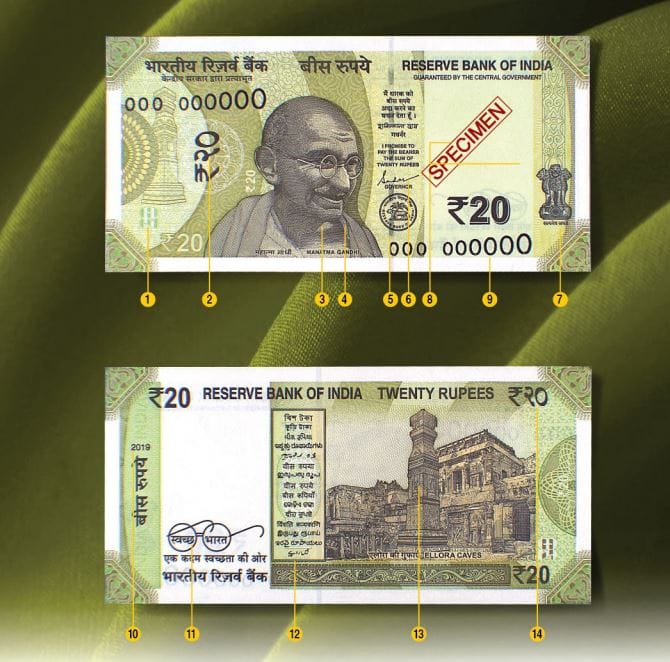 Reserve Bank of India will roll out Rs20 banknotes with new RBI Governor Sanjay Malhotra's signature. 
