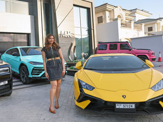 'I could’ve just shopped but built a business instead': Glam housewife-turned-CEO now lives in Palm mansion with 24k gold ceilings