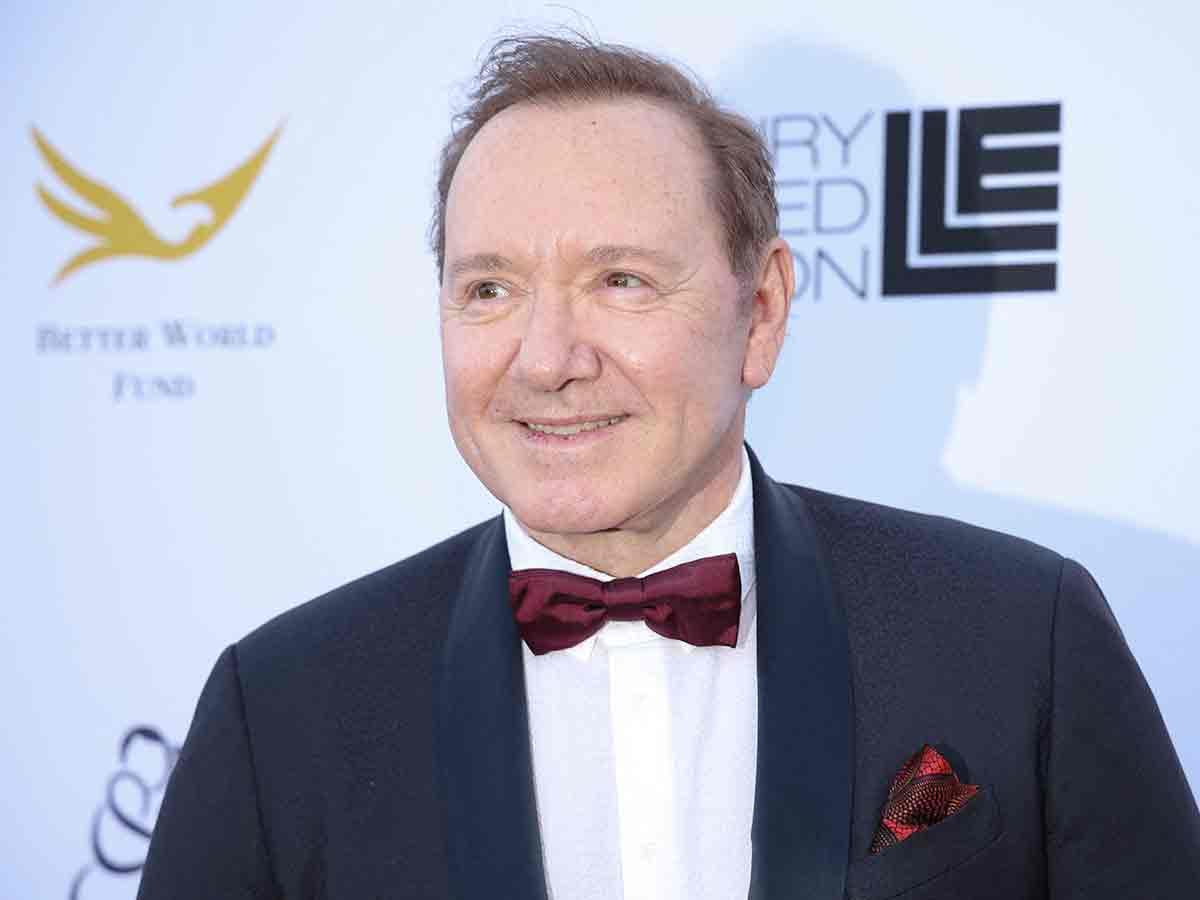 US actor Kevin Spacey poses at the photocall as he arrives to receive a Lifetime Achievement Award at the Better World Fund Gala at the Carlton hotel, on the sidelines of the 78th edition of the Cannes Film Festival in Cannes, southern France, on May 20, 2025. 