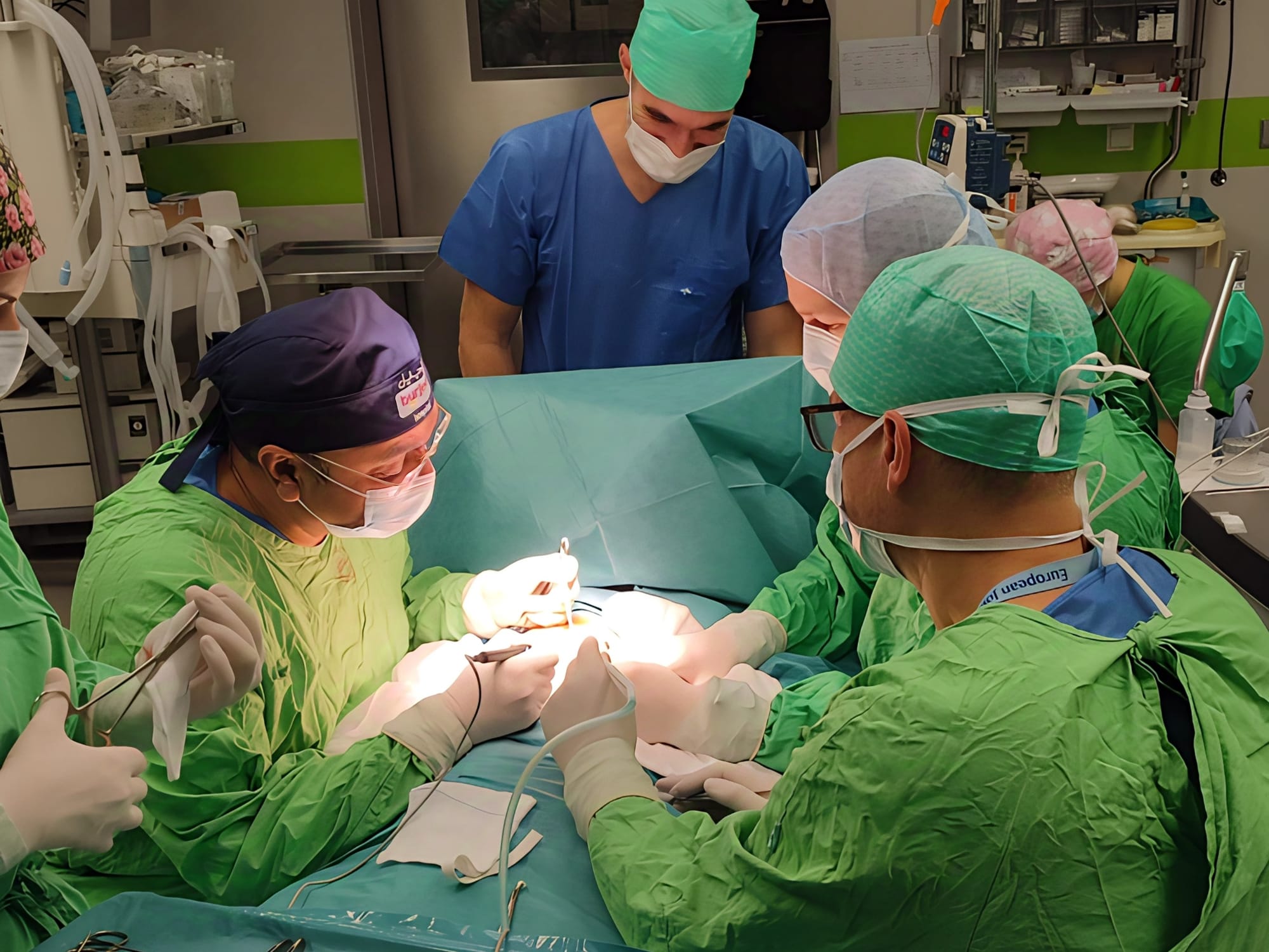 Prof Dr Amulya Saxena, Consultant Paediatric Surgeon at Burjeel Hospital, Abu Dhabi, was specially invited by the University of Szeged in Hungary to treat Benett, who was born in August 2020 with a severe congenital condition known as a giant omphalocele.