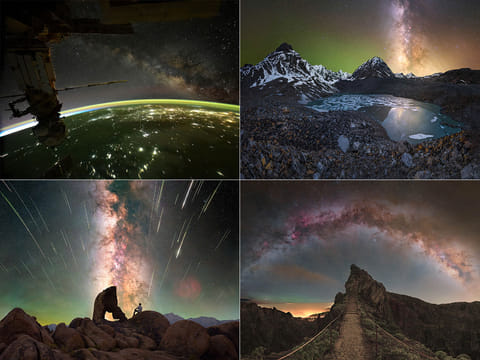 NASA astronaut's historic image tops 2025 Milky Way photo contest