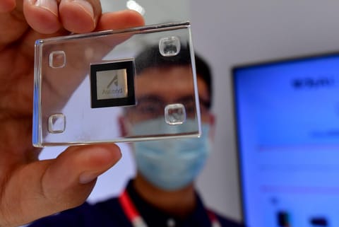 Chinese tech giant Huawei plans to make about 600,000 of its marquee 910C Ascend chips in 2026.
