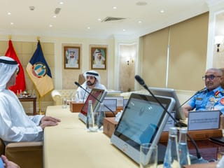 Hamdan bin Mohammed chairs Defence Council meeting
