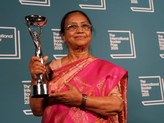 Indian author wins International Booker for story collection 'Heart Lamp'