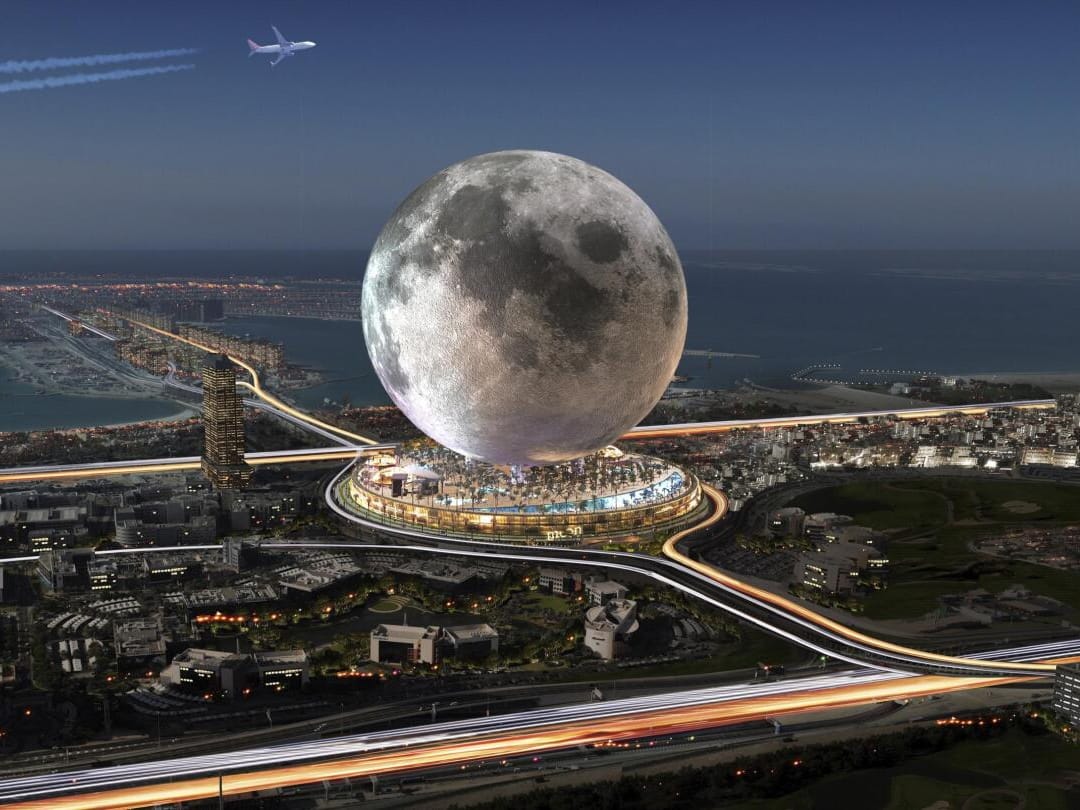 Moon Building in Dubai 