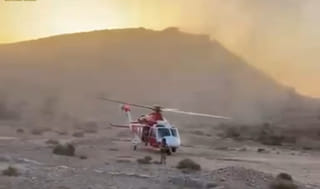 Heroic rescue: UAE National Guard airlifts hiker in 70s from Ras Al Khaimah mountains