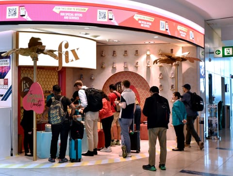 Known for its handmade, social media–favourite confections, FIX previously operated a limited-time pop-up that drew significant attention from international travellers. 