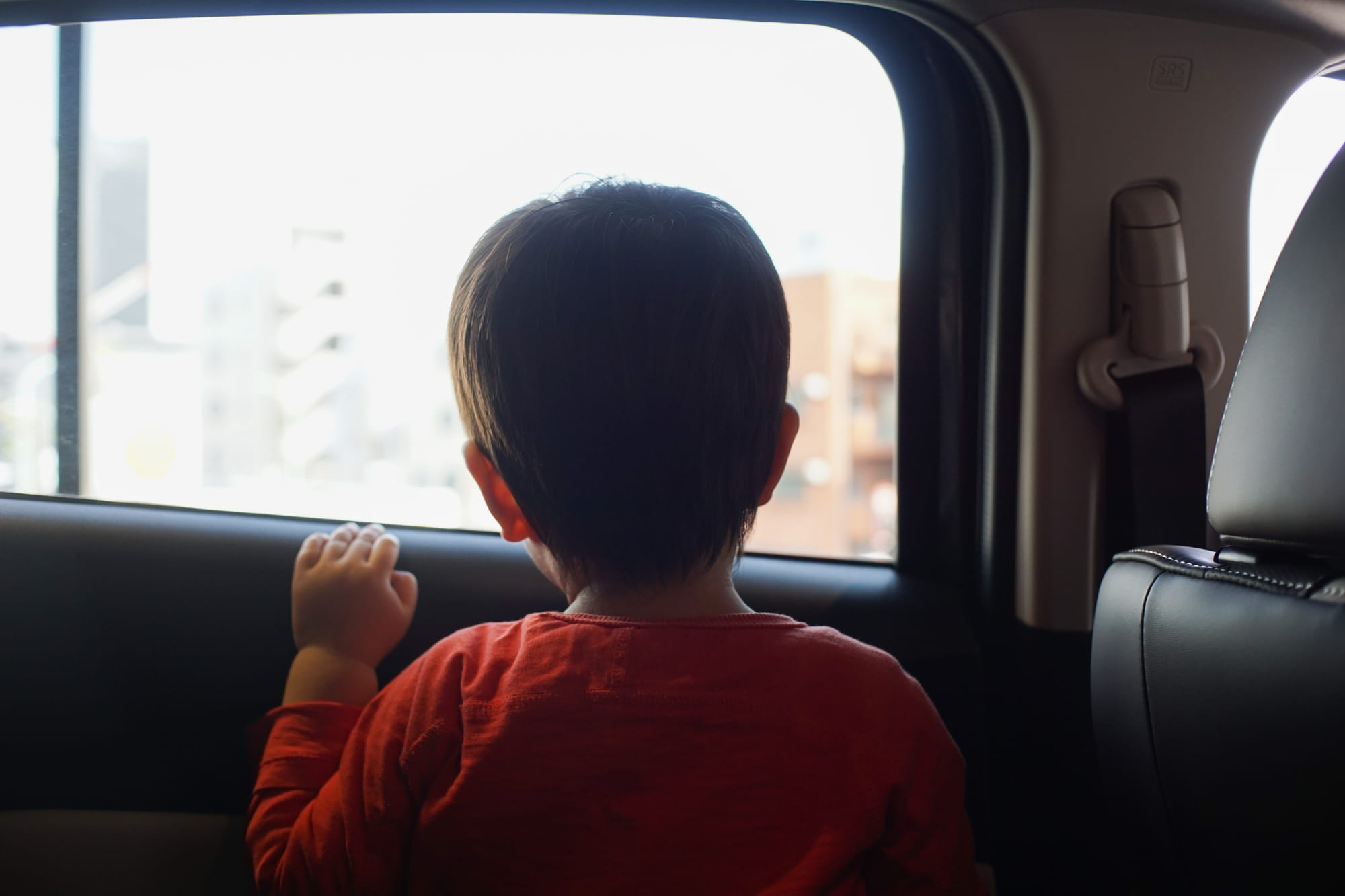Child locked inside car